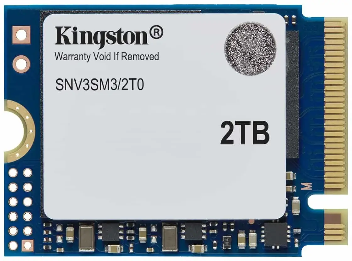 דיסק פנימי מהיר במיוחד Kingston SNV3SM3/2T0 בתקן PCIe 4.0 ובפורמט M.2 2230