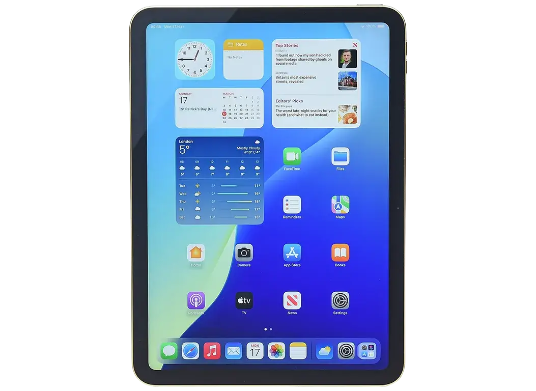 iPad A16 WiFi 128GB כחול תמונה 3