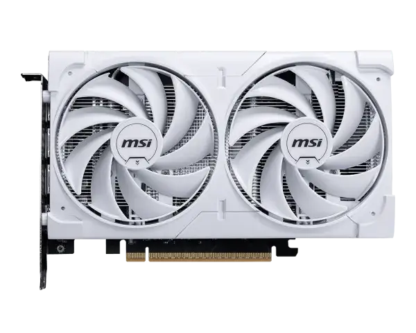 כרטיס מסך MSI GeForce RTX 5060 8G Ventus 2X OC WHITE לבן תמונה 2