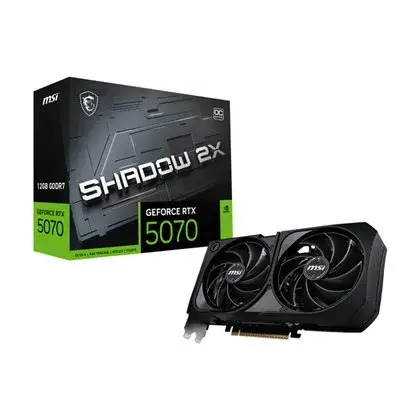 כרטיס מסך MSI GeForce RTX 5070 12G SHADOW 2X OC שחור