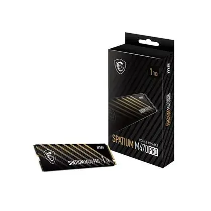 דיסק פנימי MSI SSD 1TB SPATIUM M470 Pro PCIe 4.0 NVMe M.2