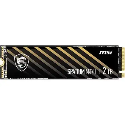 דיסק פנימי MSI SSD 2TB SPATIUM M470 Pro PCIe 4.0 NVMe M.2 תמונה 2