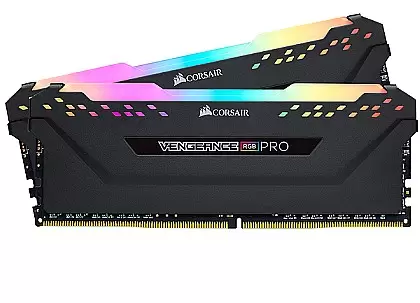 זכרון לנייח קיט Corsair 16GB Kit 2x8 DDR4 3200mhz RGB PRO תמונה 2