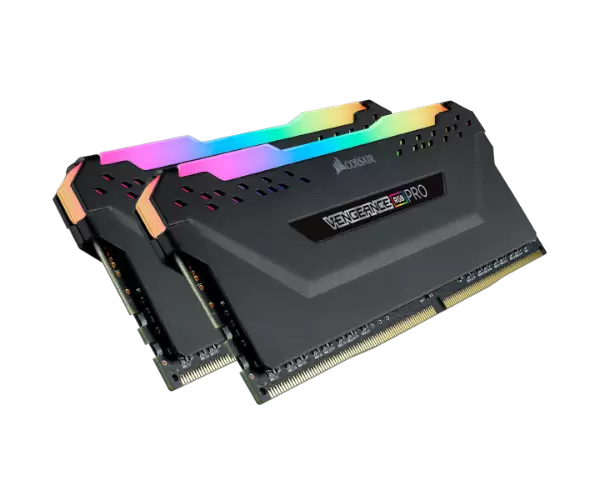 זכרון לנייח קיט Corsair Vengeance DDR4 16GB 2X8GB RGB CL20 תמונה 2