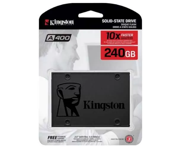 דיסק פנימי 2.5 SSD Kingston 240GB A400