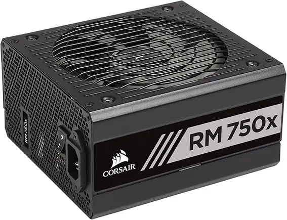 ספק כוח Corsair RM750x 80 plus GOLD Modular 750W 13.5CM
