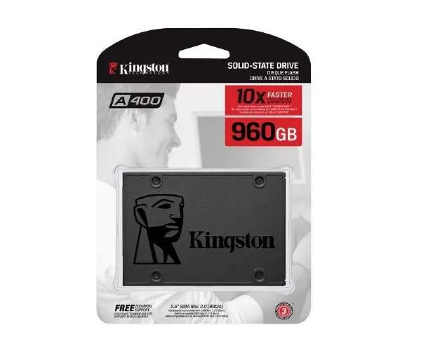 דיסק פנימי 2.5 Kingston A400 960GB SSD 3D NAND