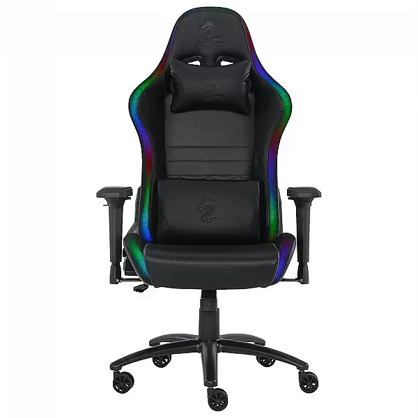 כיסא גיימינג דראגון Dragon Space Plus RGB שחור