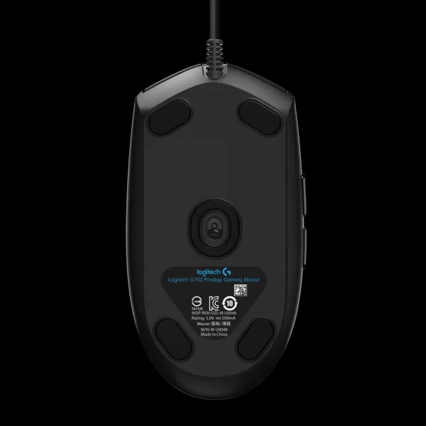 ‏עכבר גיימינג Logitech G102 Lightsync שחור תמונה 4