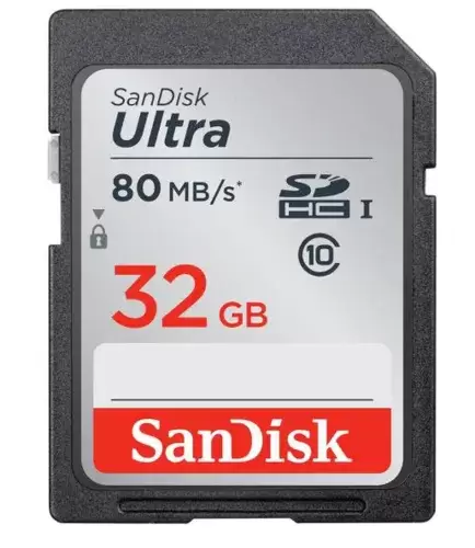 כרטיס זיכרון SD UHS-I Ultra SDHC SDSDUNC-032G-GN6IN 32GB