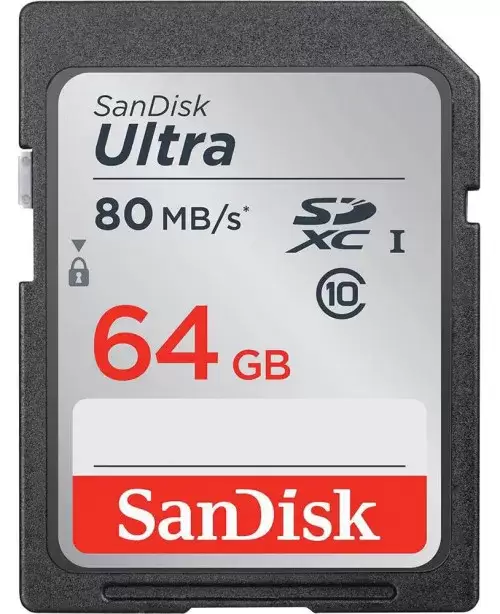 כרטיס זיכרון SD UHS-I Ultra SDHC SDSDUNC-064G-GN6IN 64B