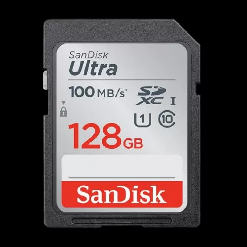 כרטיס זיכרון SD UHS-I Ultra SDHC SDSDUNC-0128G-GN6IN 128GB