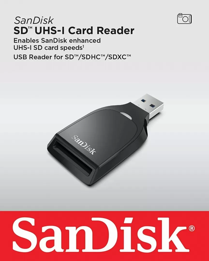 קורא כרטיסים SanDisk SD UHS-I CARD READER תמונה 2