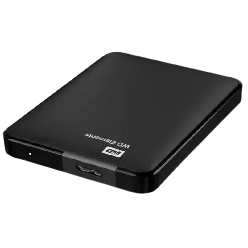 כונן חיצוני קשיח WD ELEMENTS PORTABLE 5TB BLACK