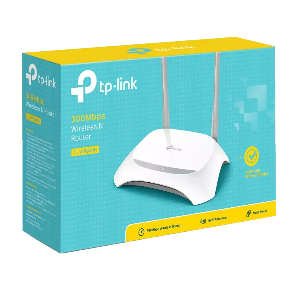 ראוטר TP-Link Router TL-WR840N 300Mbps Wireless תמונה 4