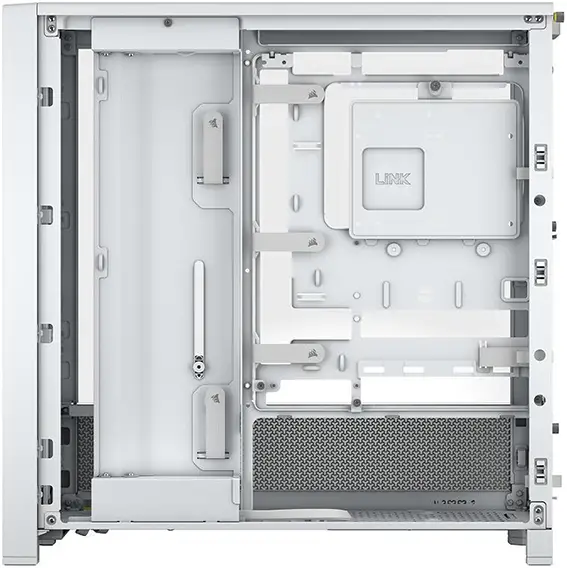 מארז למחשב CORSAIR 4000D AIRFLOW Mid-Tower ATX Case לבן תמונה 3