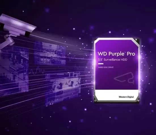 כונן קשיח Western Digital Purple Pro Surveillance 14TB WD141PURP תמונה 3