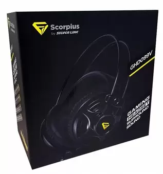 אוזניות + מיקרופון לגיימינג SILVER LINE SCORPIUS GHD-099V תמונה 3