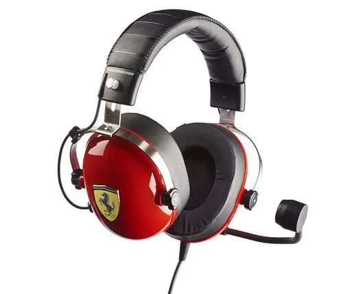 אוזניות גיימינג Thrustmaster T.Racing Scuderia Ferrari Edition