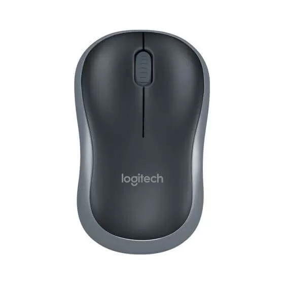 עכבר אלחוטי Logitech Wireless Mouse M185 Retail בצבע אפור תמונה 2
