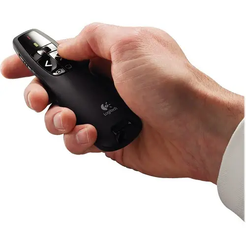 שלט אלחוטי למצגות Logitech R400 2.4GH תמונה 2