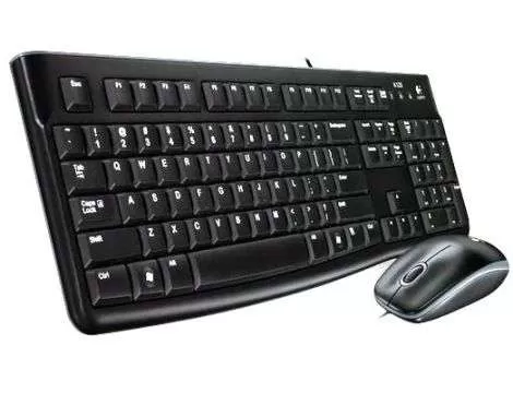 סט מקלדת ועכבר Logitech  MK120