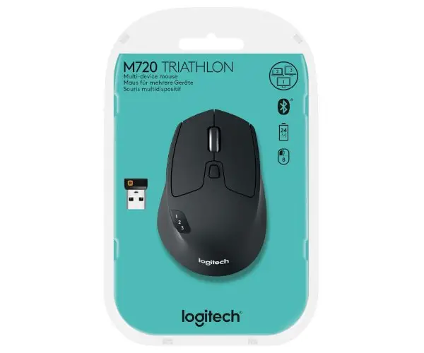 עכבר אלחוטי Logitech M720 Triathlon תמונה 3