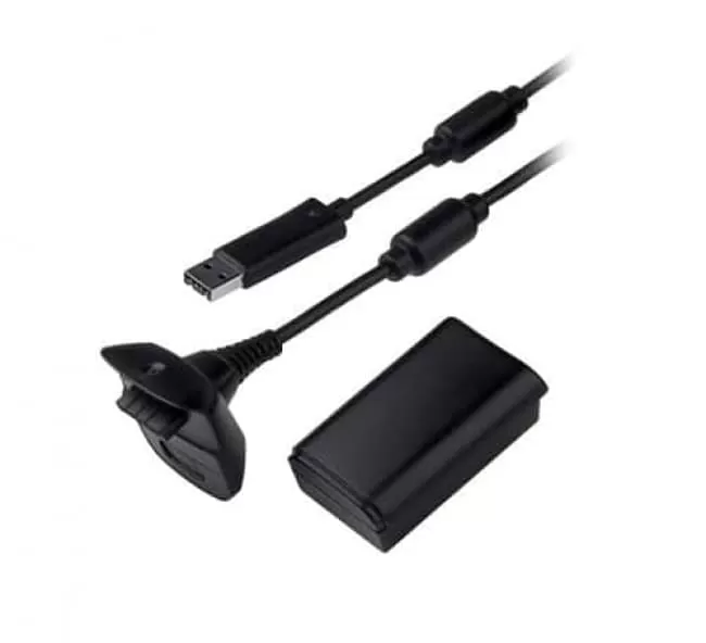 סוללה נטענת ומטען לאקסבוקס 360 XBOX 360 Play And Charge Kit תמונה 2