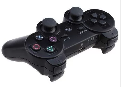 שלט אלחוטי לפלייסטישן 3 PS3 Controller שחור תמונה 2