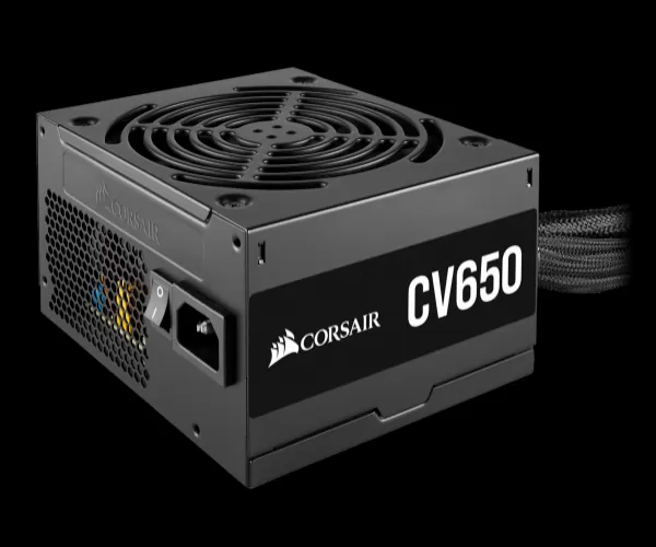 ספק כוח Corsair 650W CV650 Bronze 80 PLUS 12CM Fan