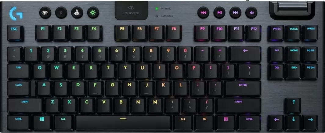 מקלדת אלחוטית Logitech G915 TKL Tenkeyless GL Tactile