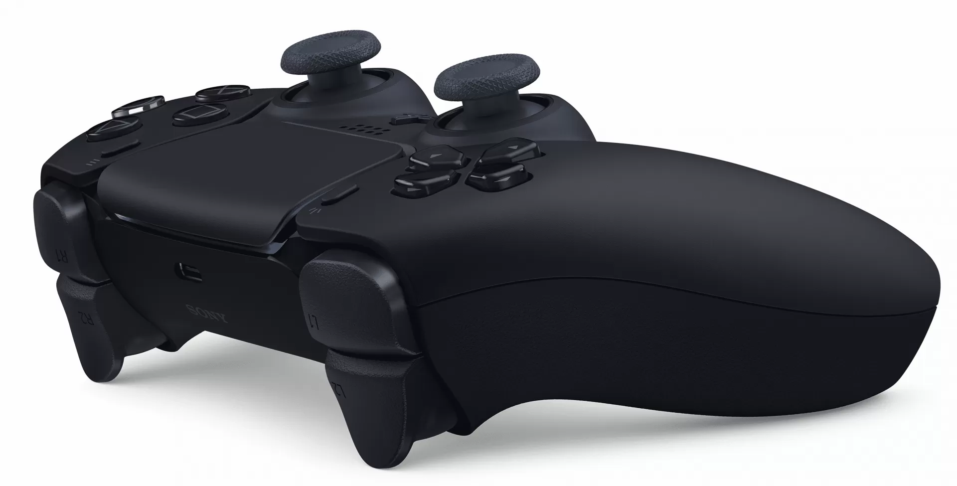 שלט לסוני 5 אלחוטי PS5 DualSense Controller Midnight Black שחור תמונה 3