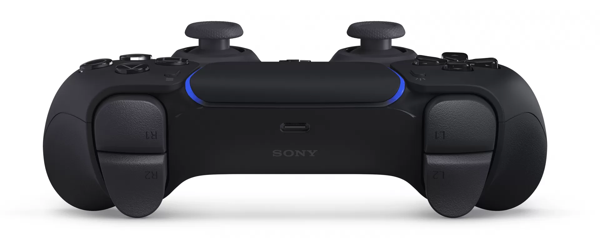 שלט לסוני 5 אלחוטי PS5 DualSense Controller Midnight Black שחור תמונה 4