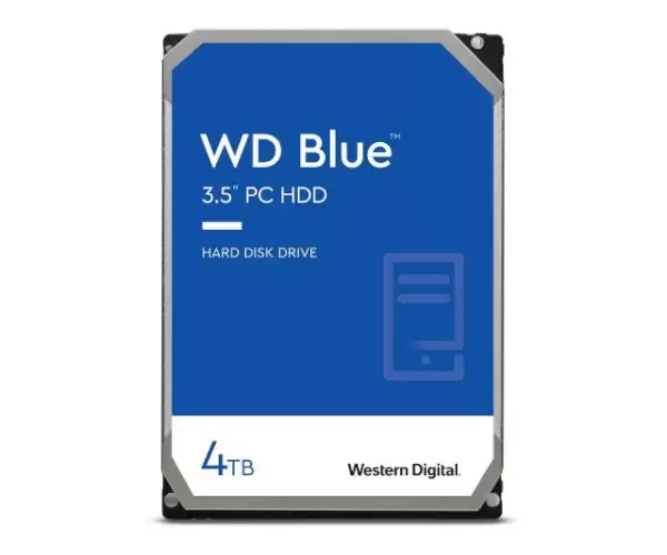 דיסק קשיח פנימי 3.5 Western Digital Blue 4TB SATA6 Gb/s 256MB תמונה 2