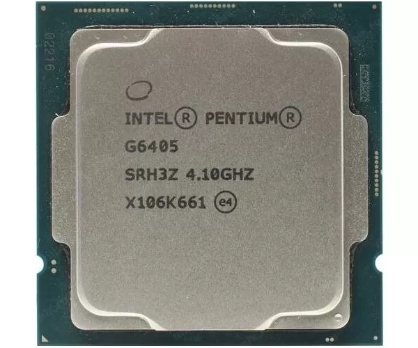 מעבד דור 10 Intel Pentium Gold G6405 Tray 4.1GHZ dual core