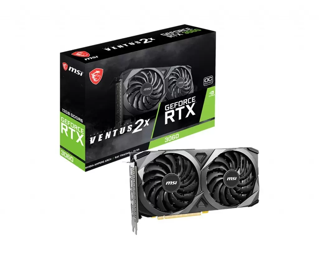 כרטיס גרפי MSI GEFORCE RTX 3060 VENTUS 2X 12G OC