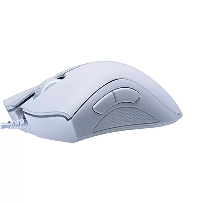 עכבר גיימינג רייזר RAZER Deathadder Essential לבן תמונה 2