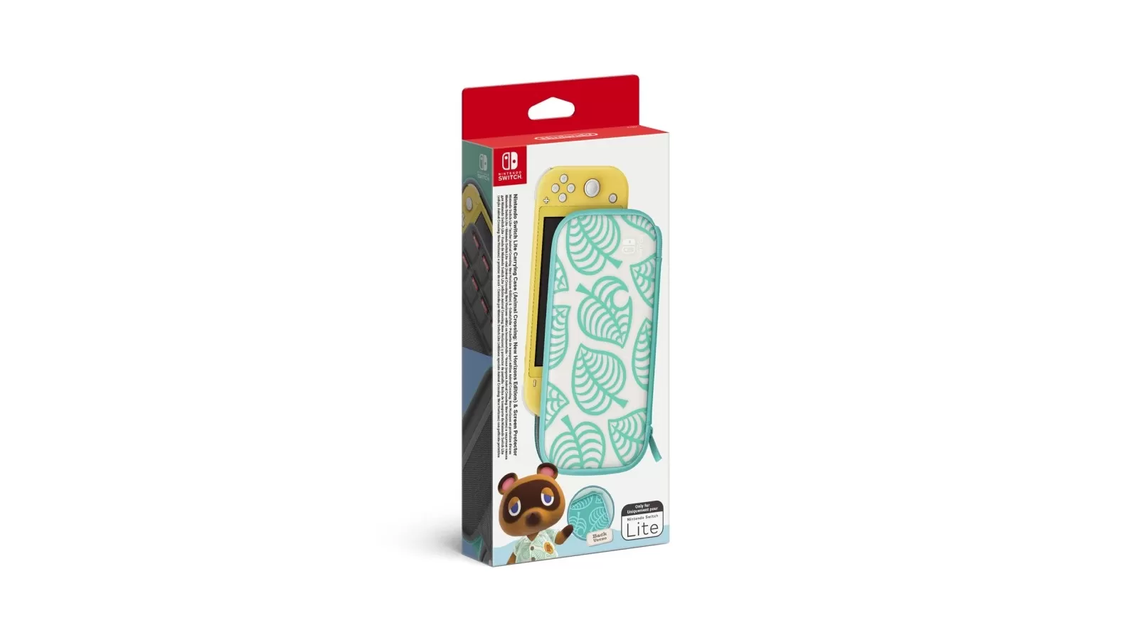 נרתיק ומגן מסך Animal Crossing עבור Nintendo Switch Lite