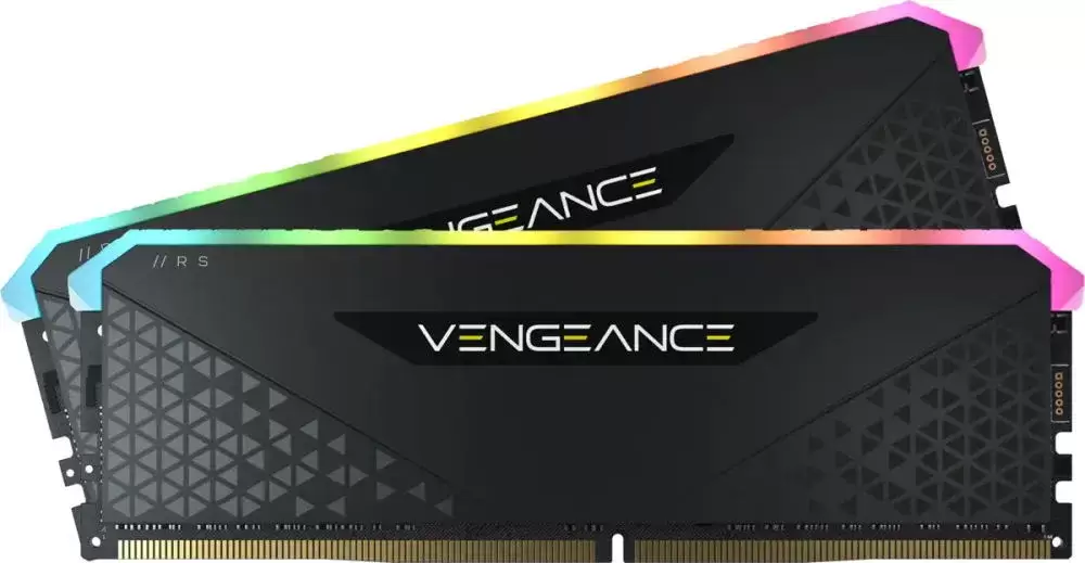 זכרון קיט לנייח CORSAIR Vengeance RGB RS 2X16 32GB DDR4 3200 CL16