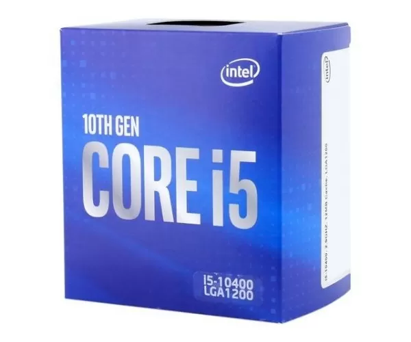 מעבד אינטל דור 10 Inte Core i5-10400 BOX 4.3Ghz 6Crs 12Thrd