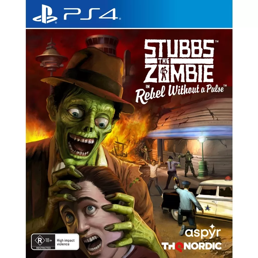 Stubbs the Zombie in Rebel Without a Pulse ps4