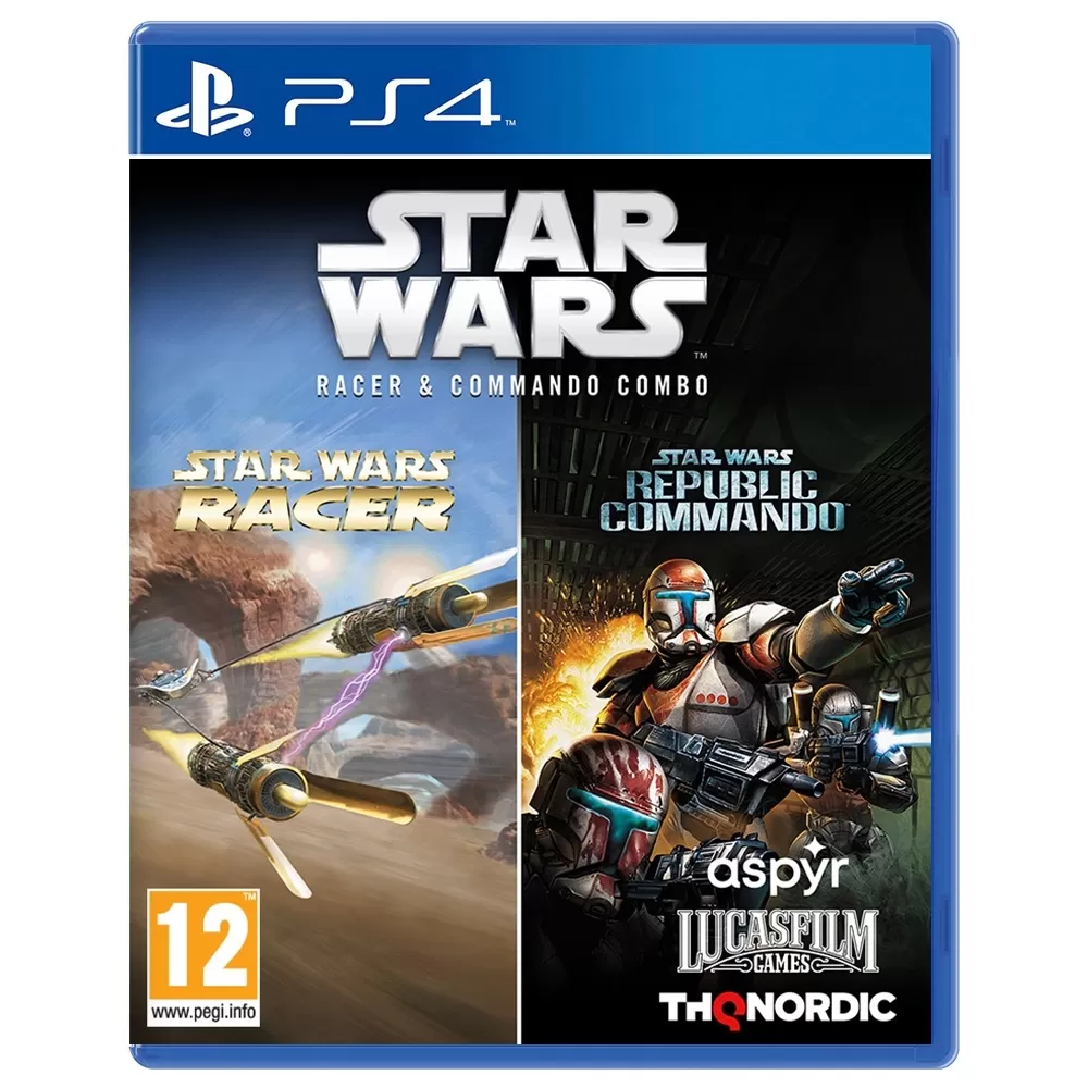 Star Wars Racer and Commando Combo PS4