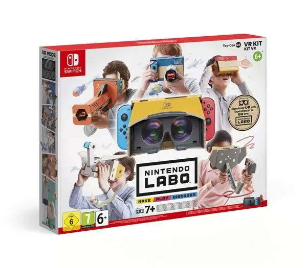 ערכת 6 פרוייקטים Nintendo Switch LABO: VR